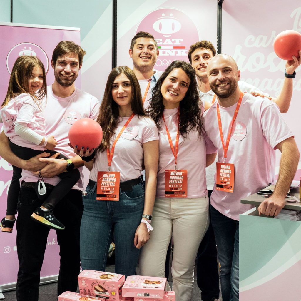 team eat pink alla school marathon di milano